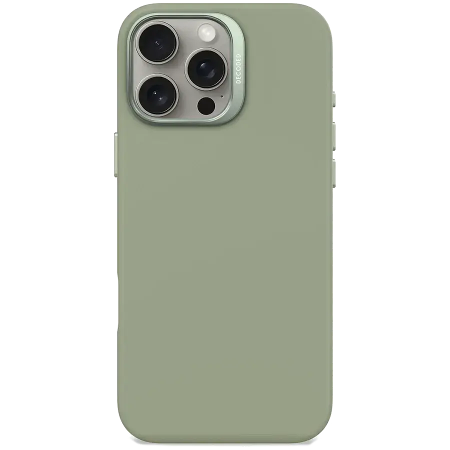 Чохол DECODED Silicone Case for iPhone 16 Pro Max - Jade Green (D25IPO16PMBCS9JN)