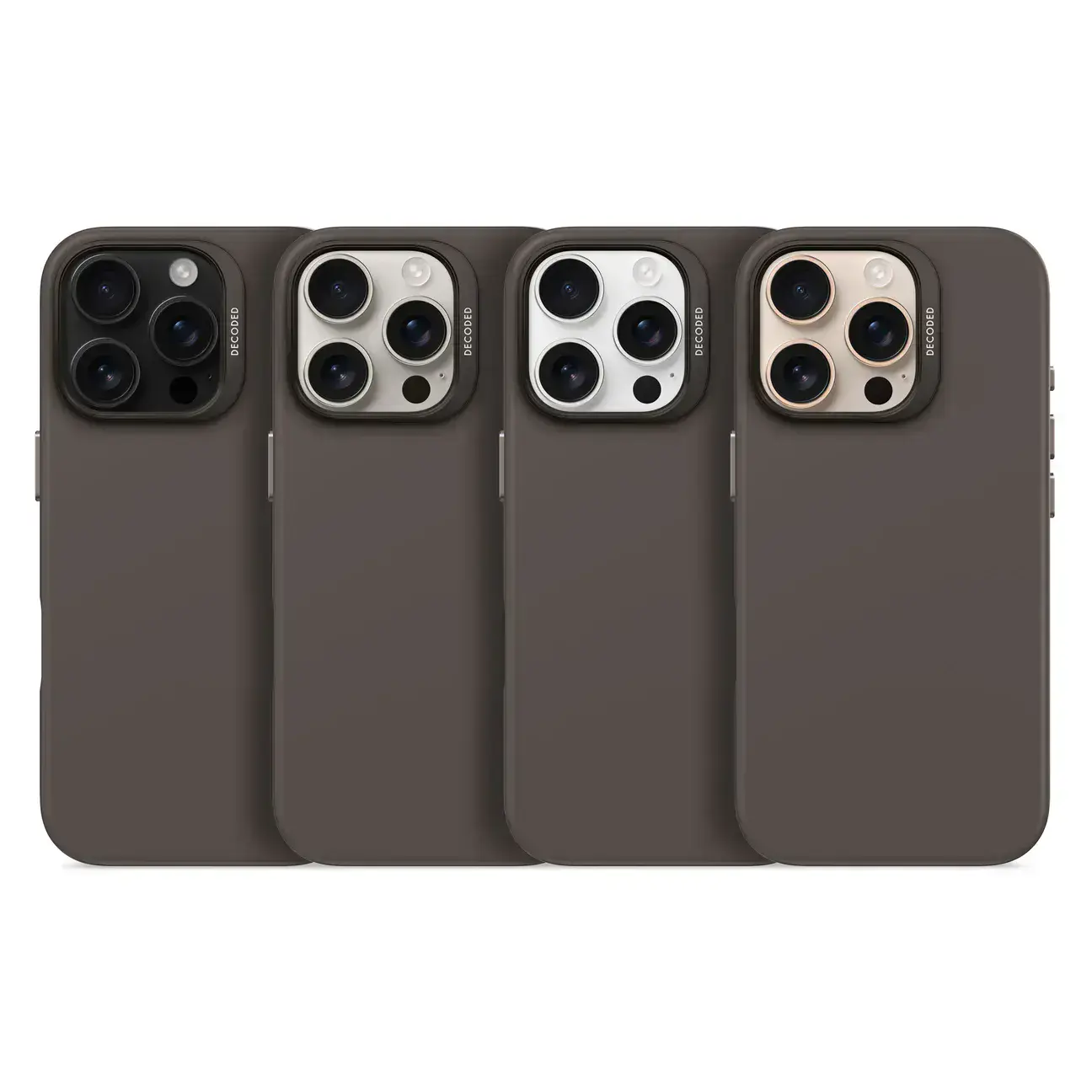 Чохол DECODED Silicone Case for iPhone 16 Pro Max - Phantom Black (D25IPO16PMBCS9PM)