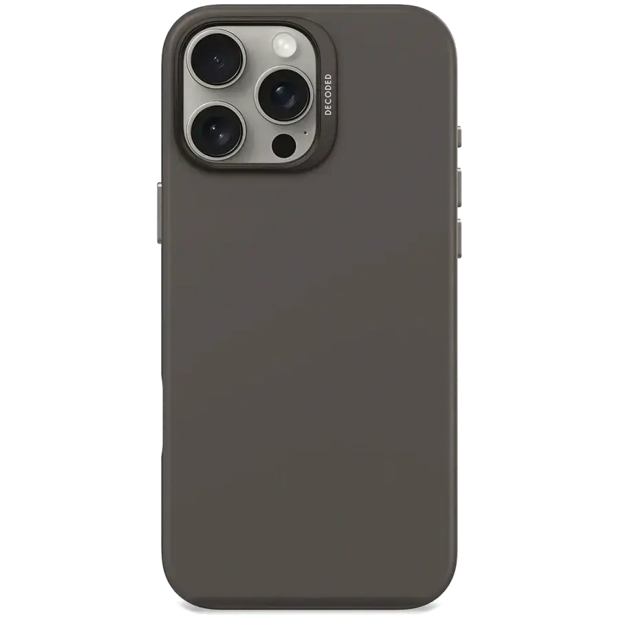 Чохол DECODED Silicone Case for iPhone 16 Pro Max - Phantom Black (D25IPO16PMBCS9PM)