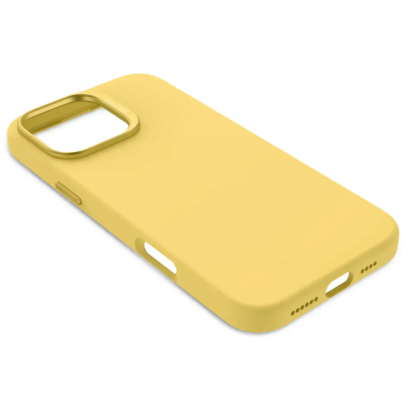 Чехол DECODED Silicone Case for iPhone 16 Pro Max - Popcorn Yellow (D25IPO16PMBCS9PN)