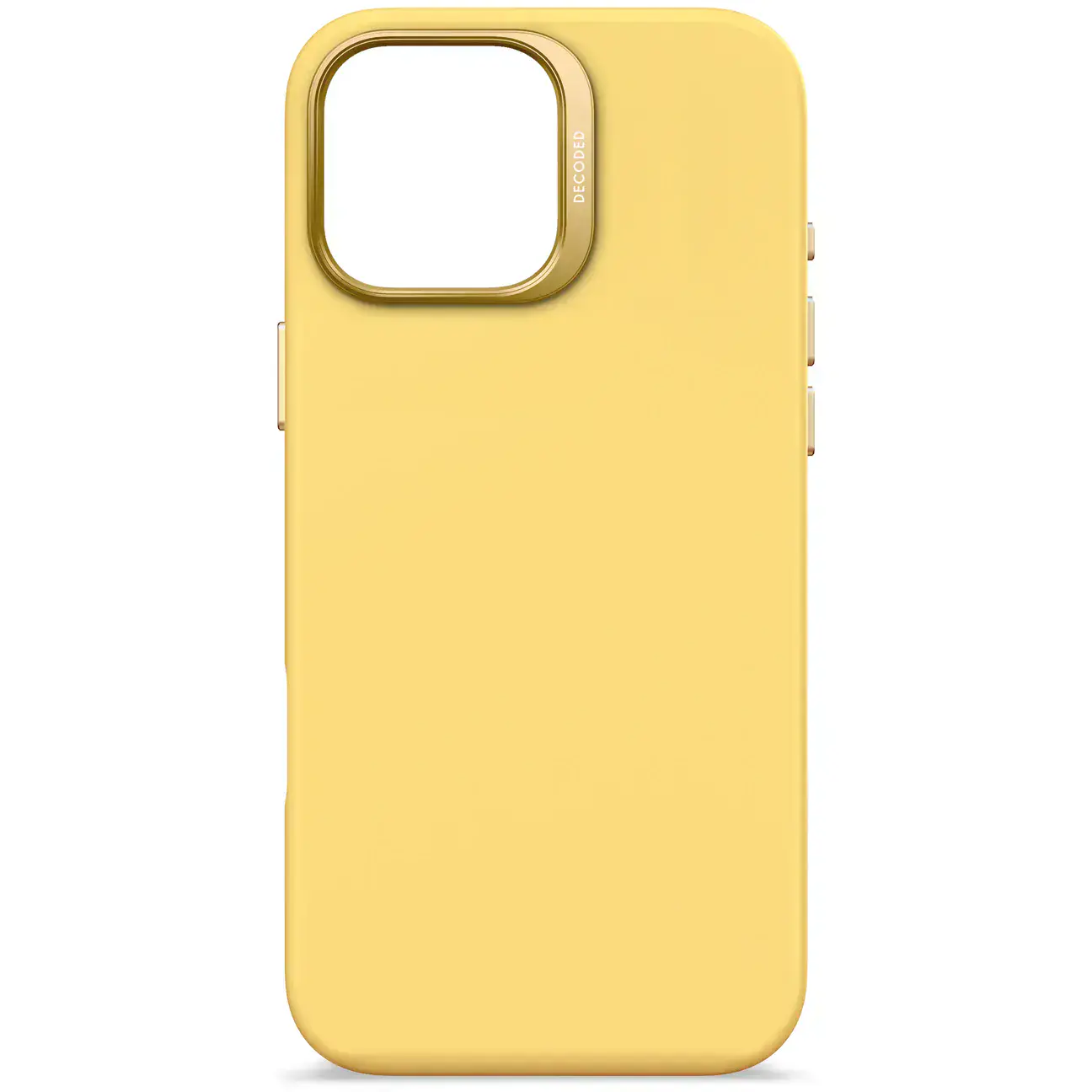 Чехол DECODED Silicone Case for iPhone 16 Pro Max - Popcorn Yellow (D25IPO16PMBCS9PN)