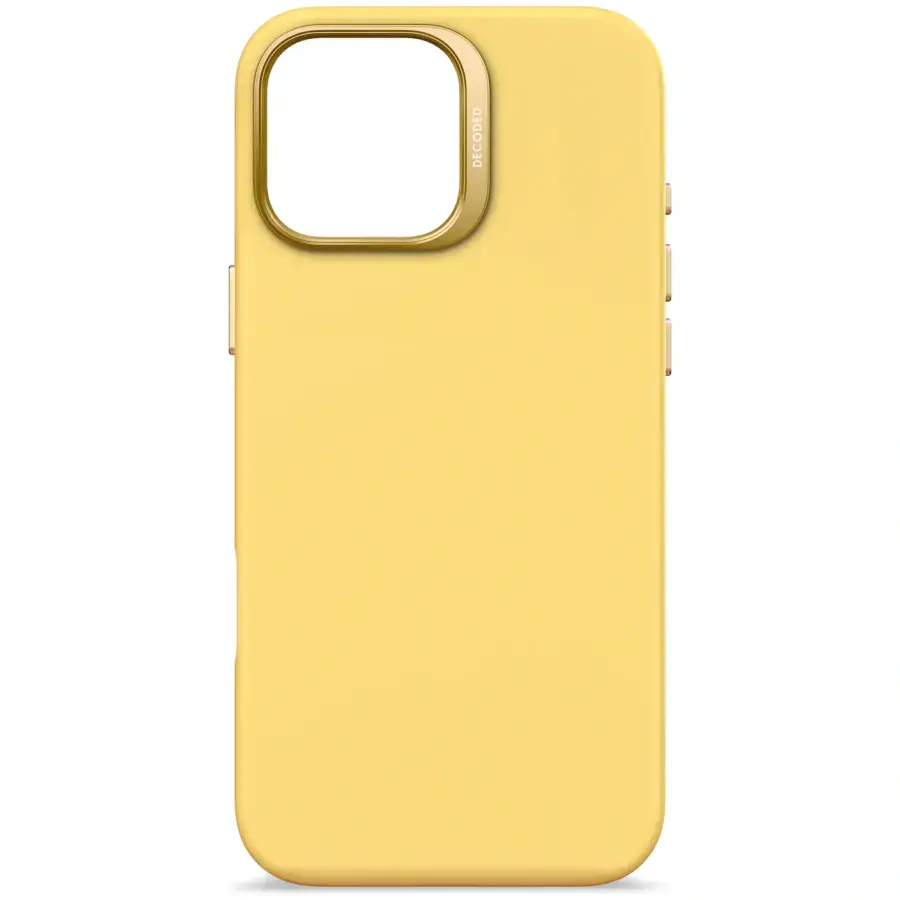 Чохол DECODED Silicone Case for iPhone 16 Pro Max - Popcorn Yellow (D25IPO16PMBCS9PN)