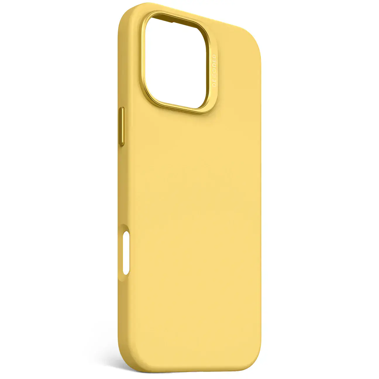 Чехол DECODED Silicone Case for iPhone 16 Pro Max - Popcorn Yellow (D25IPO16PMBCS9PN)