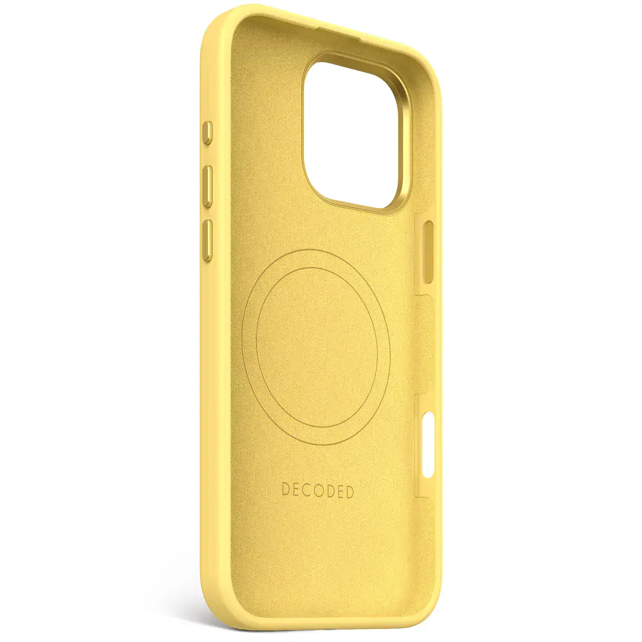 Чехол DECODED Silicone Case for iPhone 16 Pro Max - Popcorn Yellow (D25IPO16PMBCS9PN)
