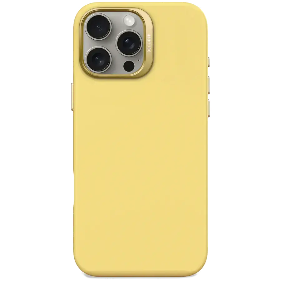 Чохол DECODED Silicone Case for iPhone 16 Pro Max - Popcorn Yellow (D25IPO16PMBCS9PN)