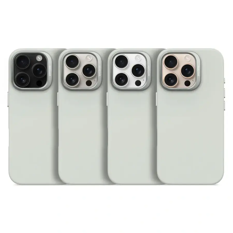 Чохол DECODED Silicone Case for iPhone 16 Pro Max - Stone Grey (D25IPO16PMBCS9SY)