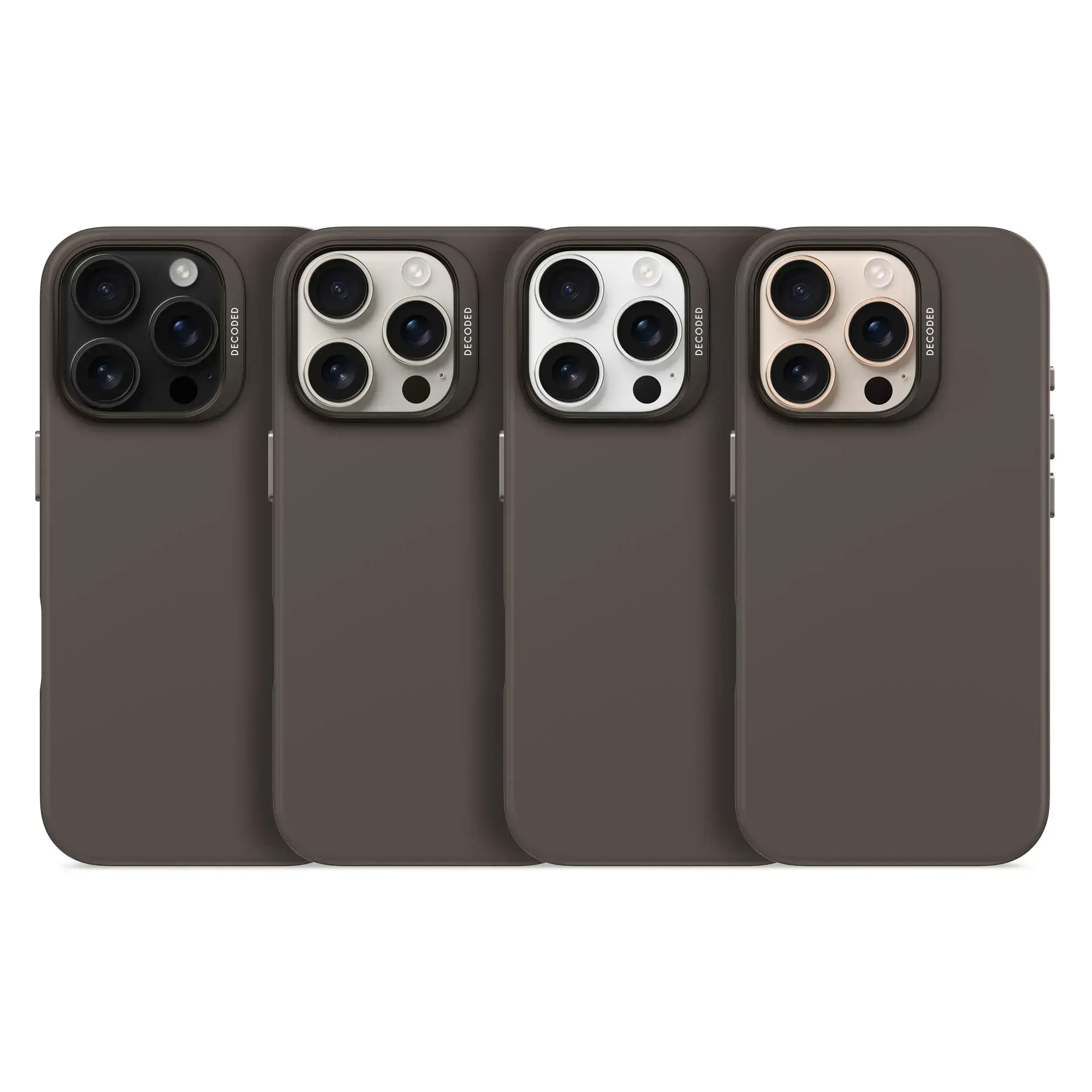 Чехол DECODED Silicone Case for iPhone 16 Pro - Phantom Black (D25IPO16PBCS9PM)