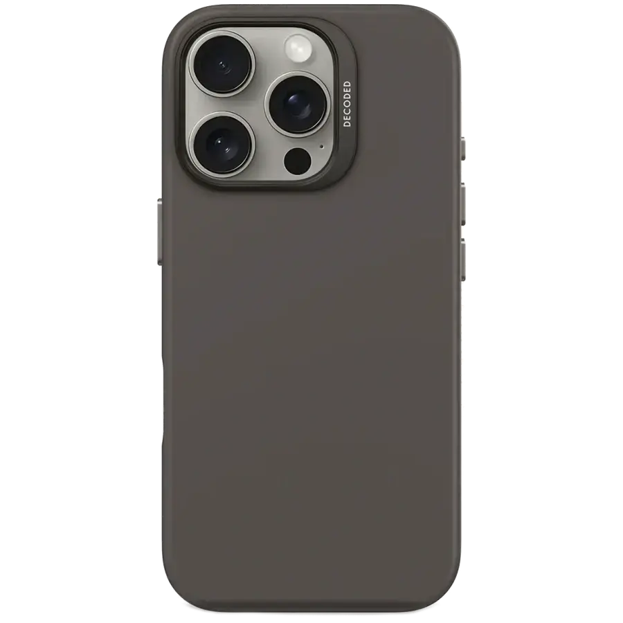 Чохол DECODED Silicone Case for iPhone 16 Pro - Phantom Black (D25IPO16PBCS9PM)