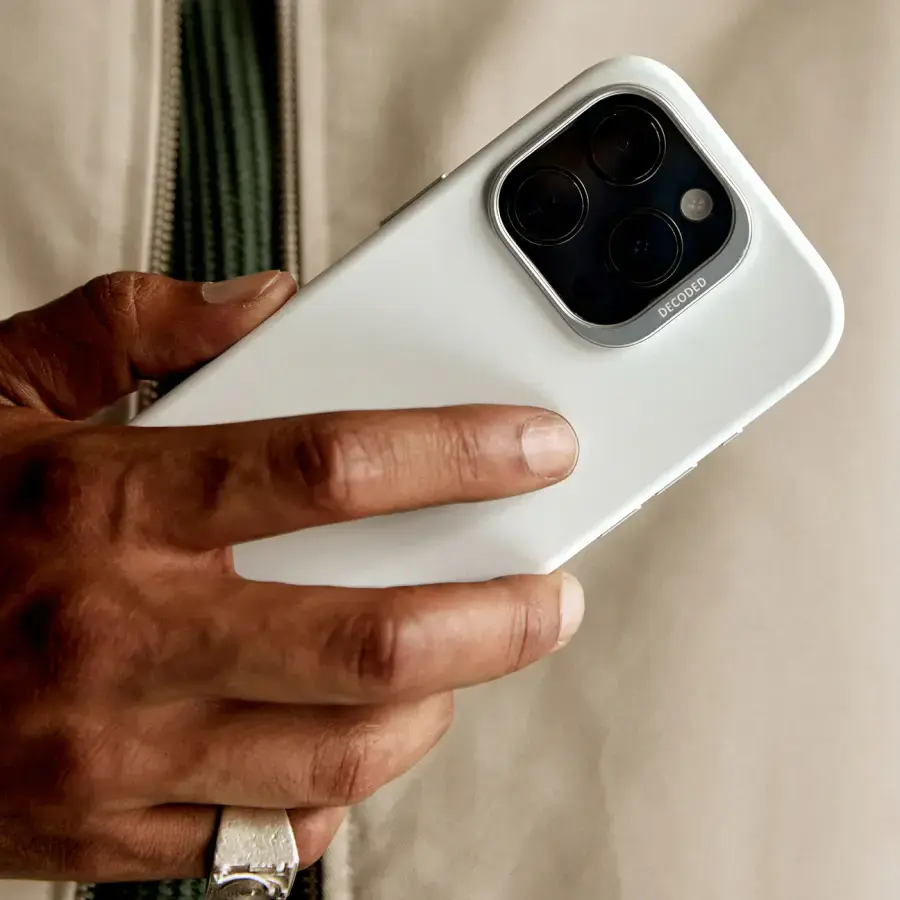 Чохол DECODED Silicone Case for iPhone 16 Pro - Stone Grey (D25IPO16PBCS9SY)