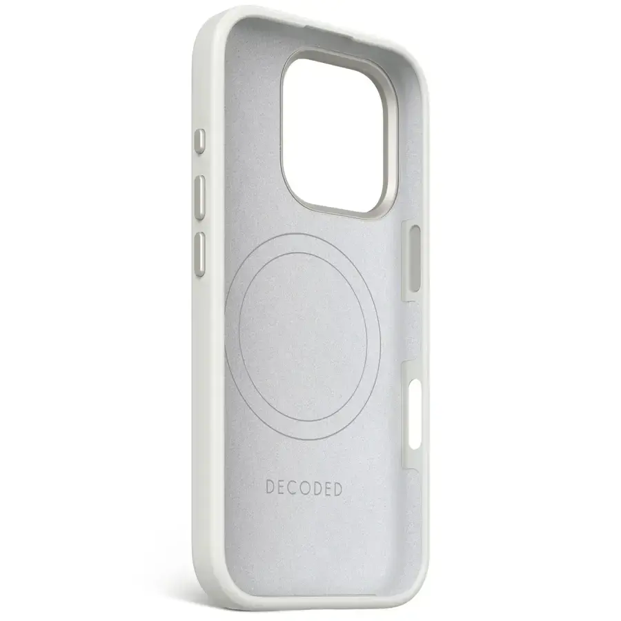 Чохол DECODED Silicone Case for iPhone 16 Pro - Stone Grey (D25IPO16PBCS9SY)