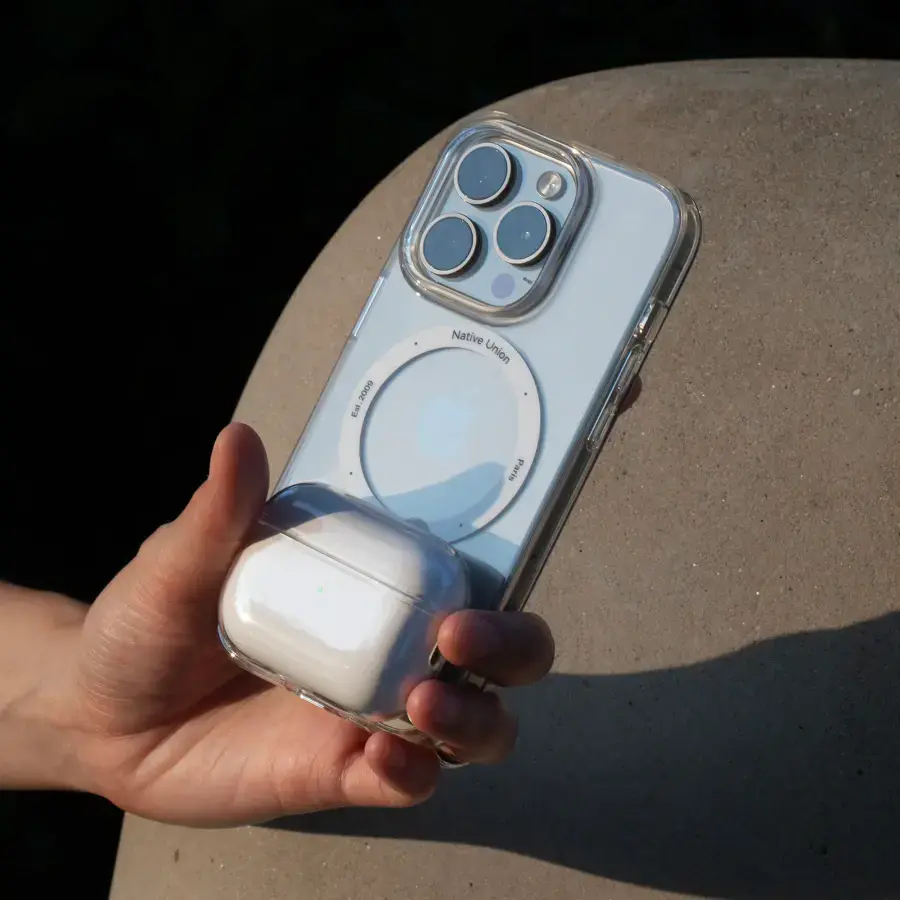 Чехол Native Union (RE) Clear Case Clear for Airpods Pro 2nd Gen (APPRO2-TRA)