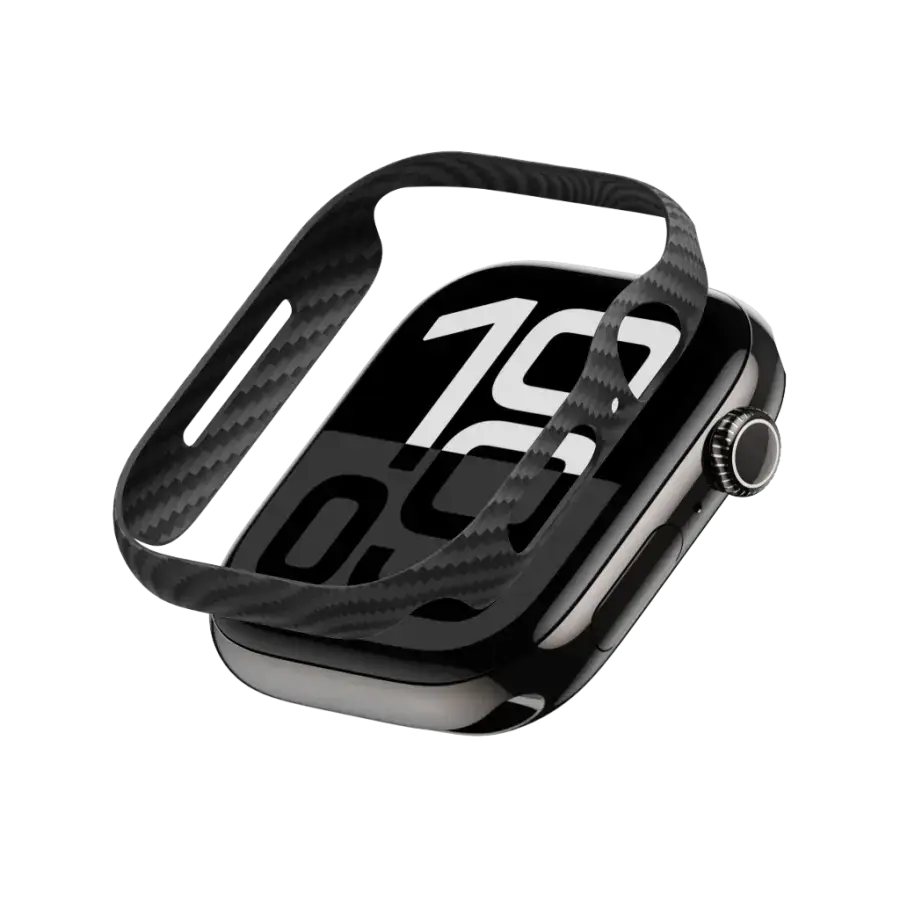 Чохол Pitaka Air Case for Apple Watch 10 46mm - Black/Grey (AWB2401)