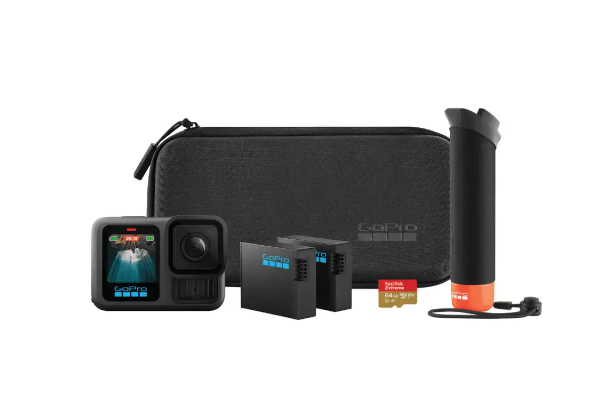 Экшн-камера GoPro HERO13 Black + Enduro + SD Card + Handler Floating (CHDRB-131-RW)