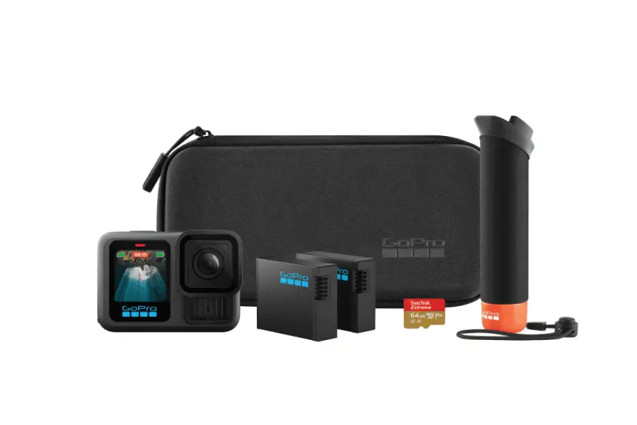 Экшн-камера GoPro HERO13 Black + Enduro + SD Card + Handler Floating (CHDRB-131-RW)