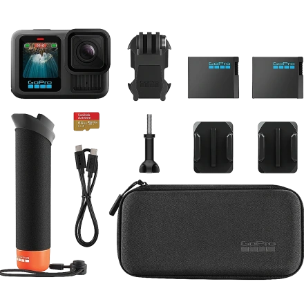 Экшн-камера GoPro HERO13 Black + Enduro + SD Card + Handler Floating (CHDRB-131-RW)