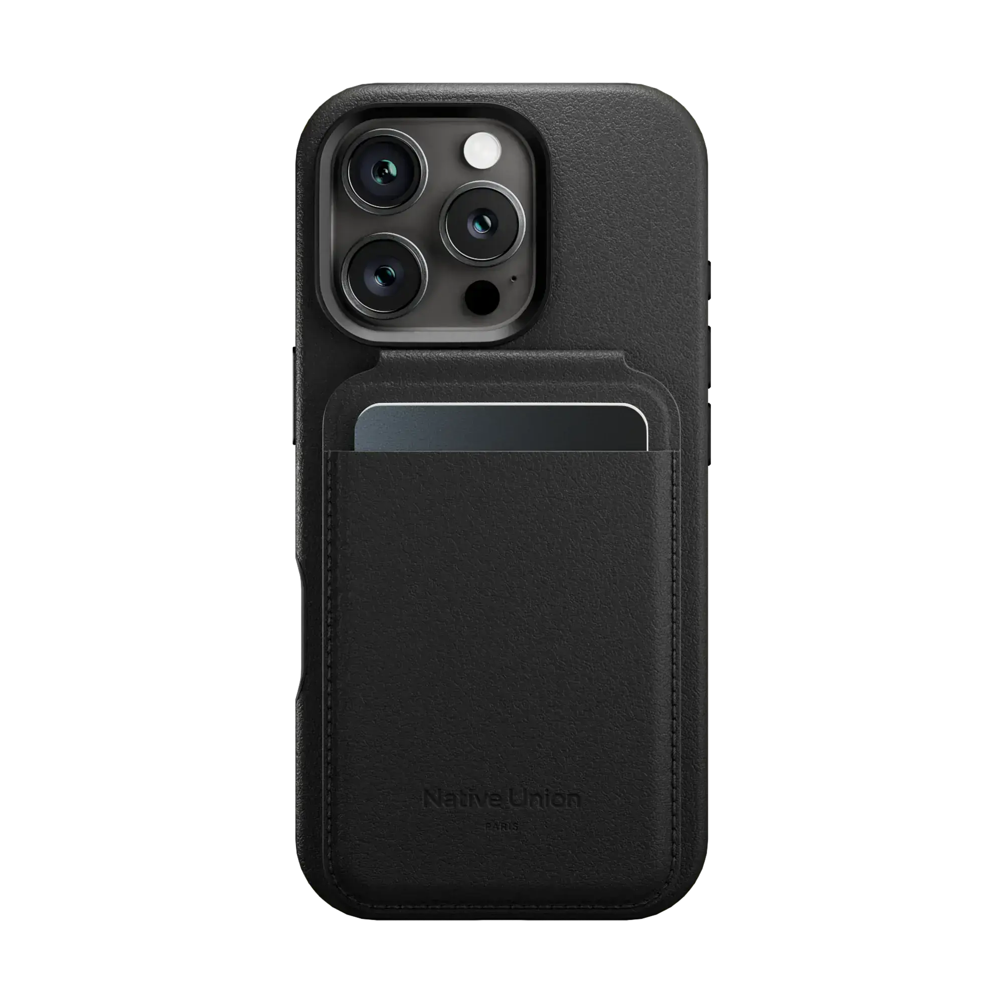 Гаманець для карток з підставкою для телефона Native Union Active Wallet Stand Magnetic Black (ACT-BLK-WAL)
