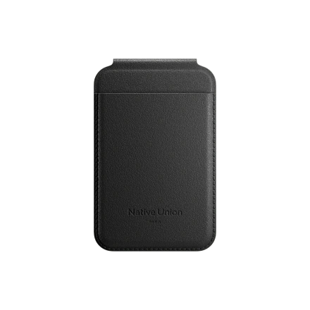 Гаманець для карток з підставкою для телефона Native Union Active Wallet Stand Magnetic Black (ACT-BLK-WAL)