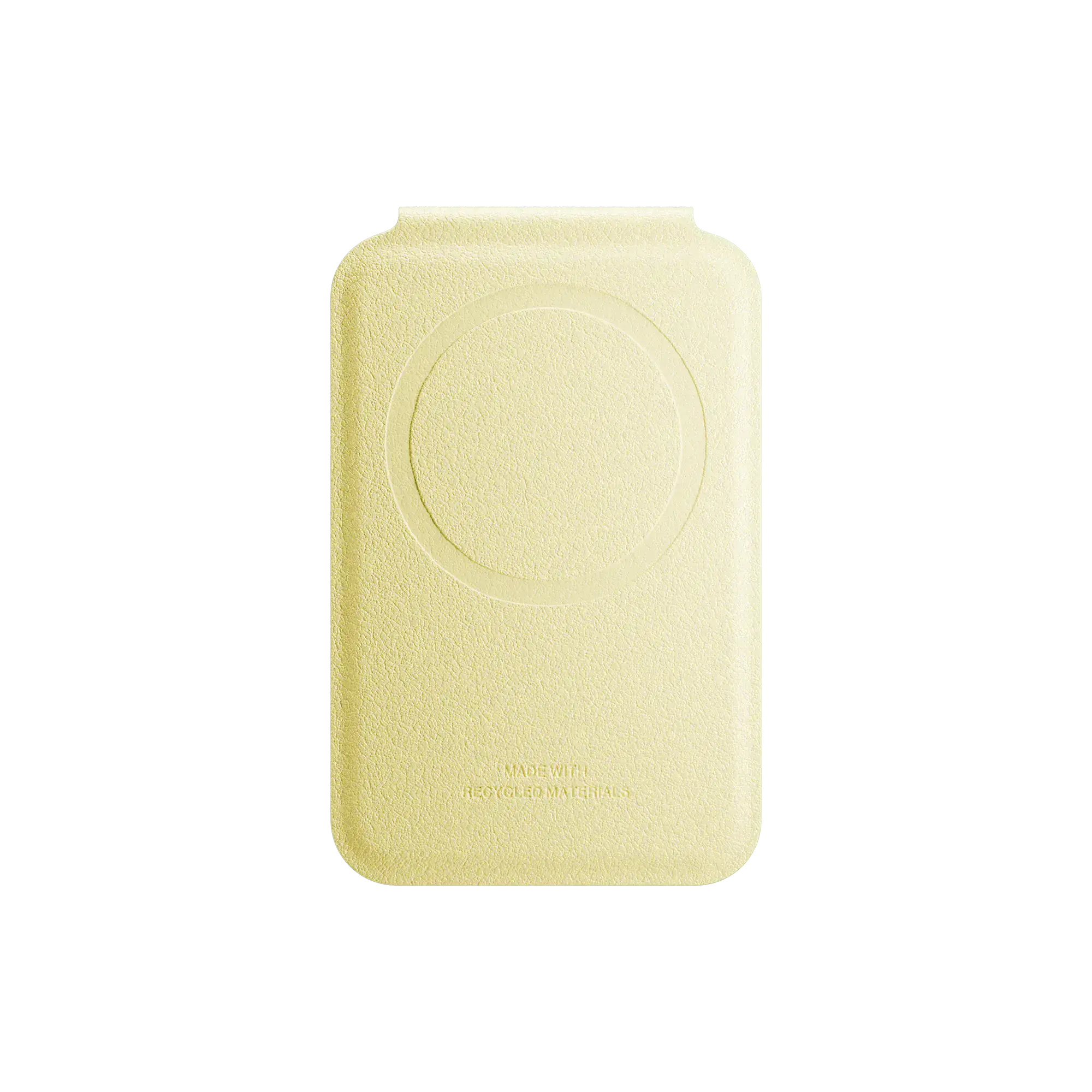 Гаманець для карток з підставкою для телефона Native Union Active Wallet Stand Magnetic Lemon (ACT-LMO-WAL)