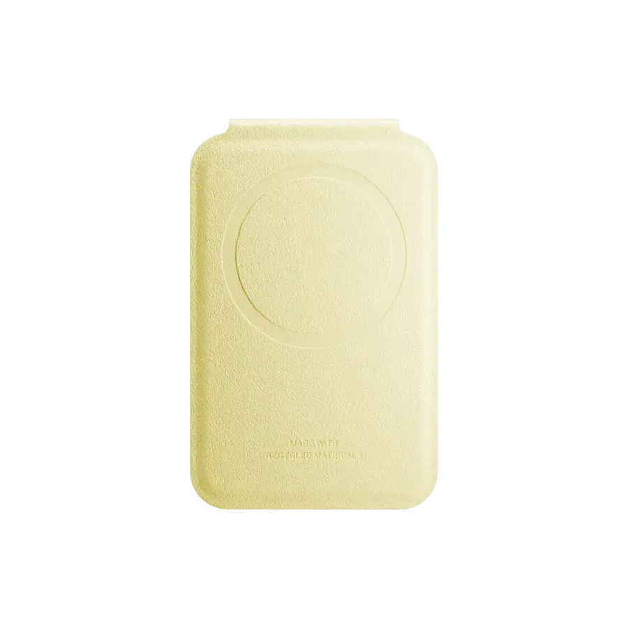 Гаманець для карток з підставкою для телефона Native Union Active Wallet Stand Magnetic Lemon (ACT-LMO-WAL)