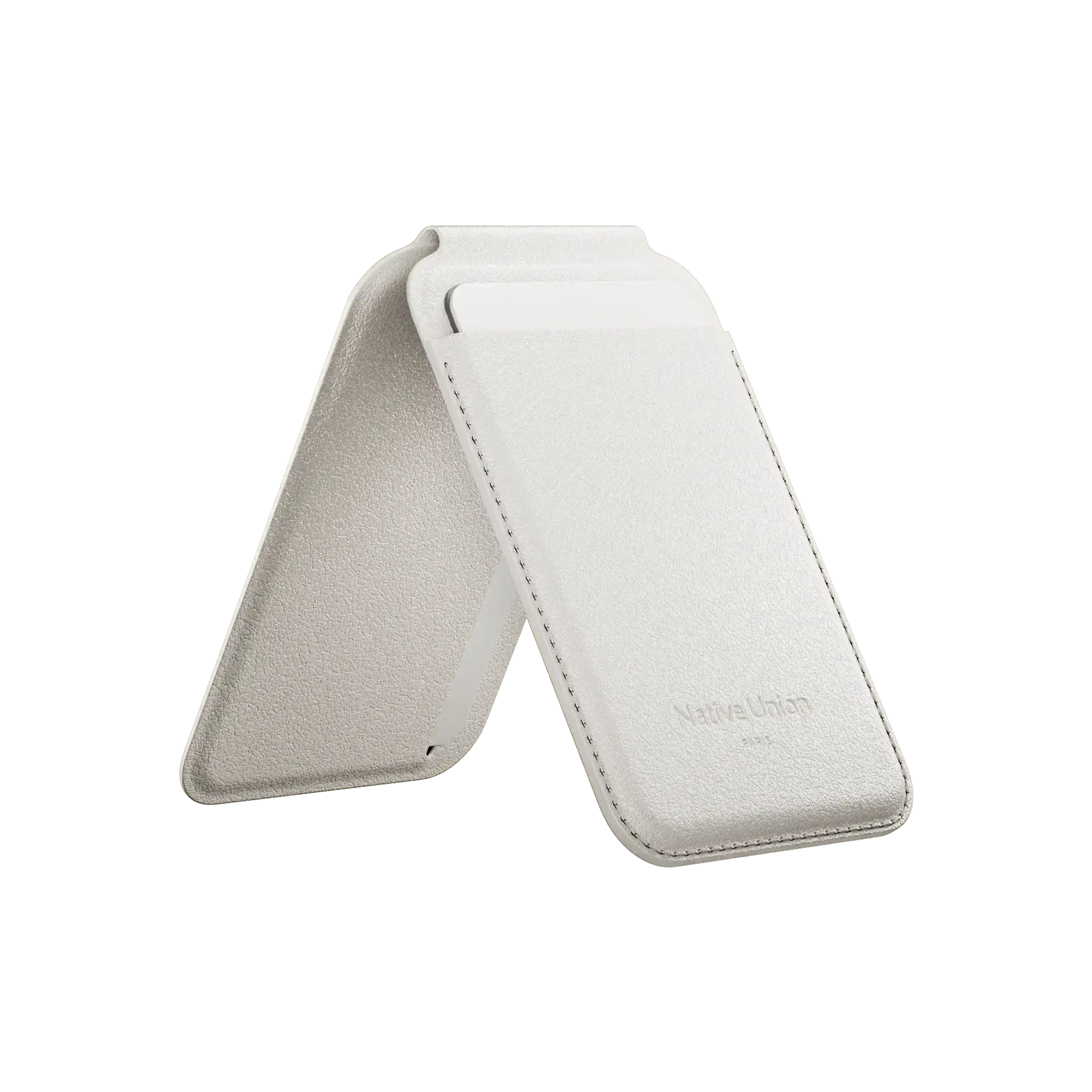 Гаманець для карток з підставкою для телефона Native Union Active Wallet Stand Magnetic Sandstone (ACT-SAN-WAL)
