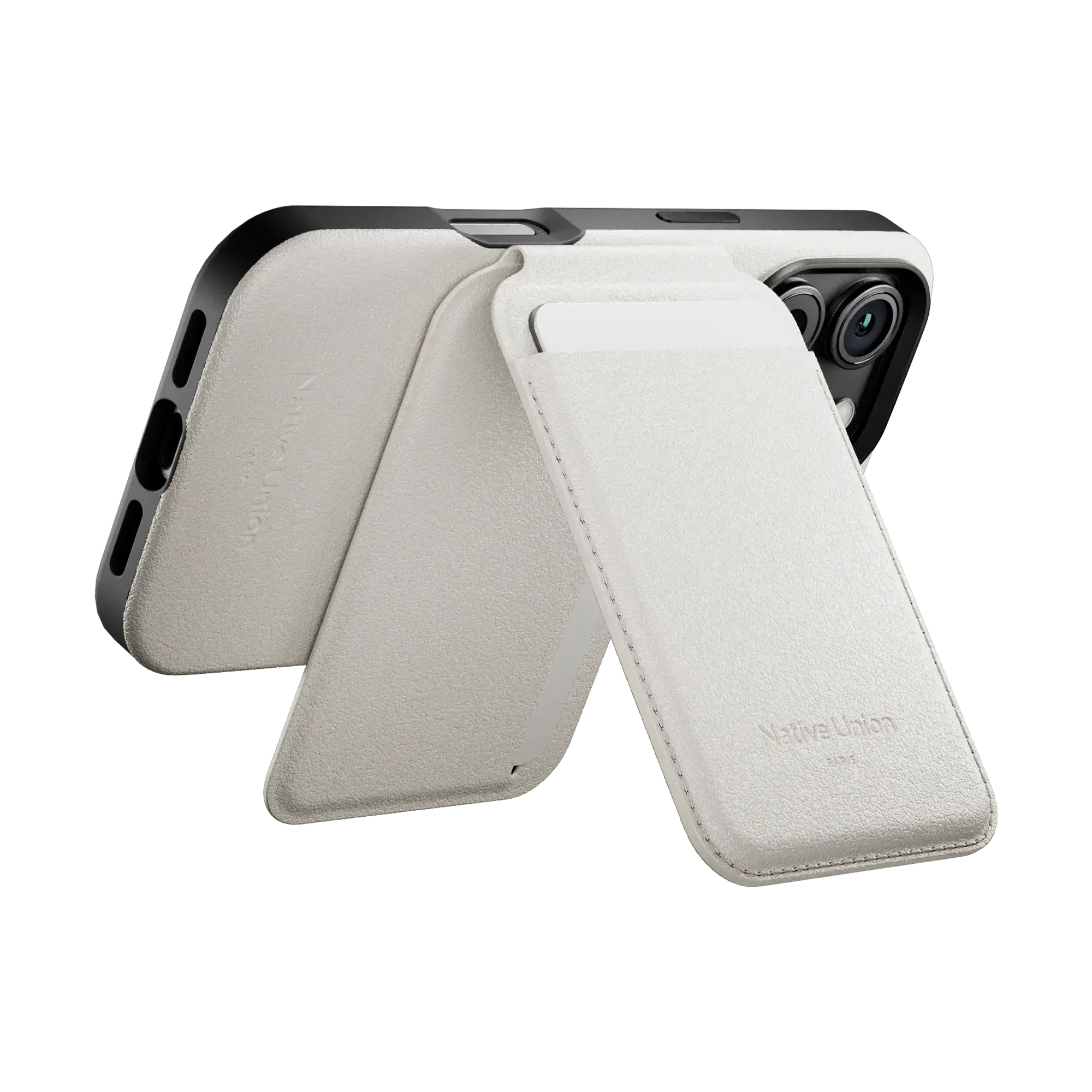 Гаманець для карток з підставкою для телефона Native Union Active Wallet Stand Magnetic Sandstone (ACT-SAN-WAL)