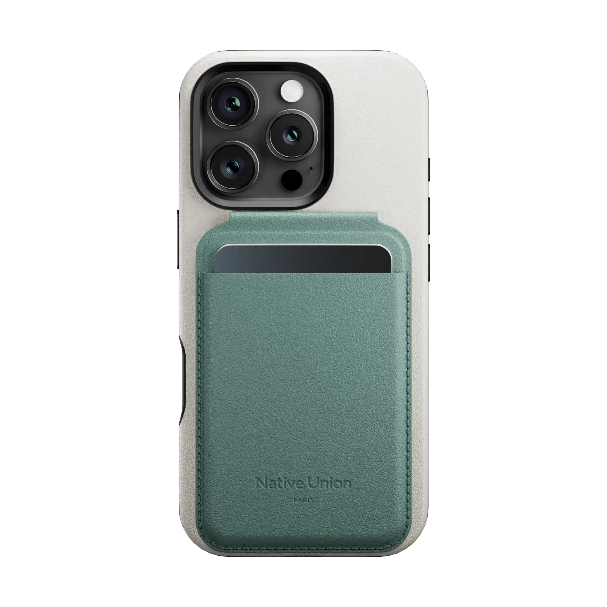 Кошелек для карточек с подставкой для телефона Native Union Active Wallet Stand Magnetic Slate Green (ACT-GRN-WAL)