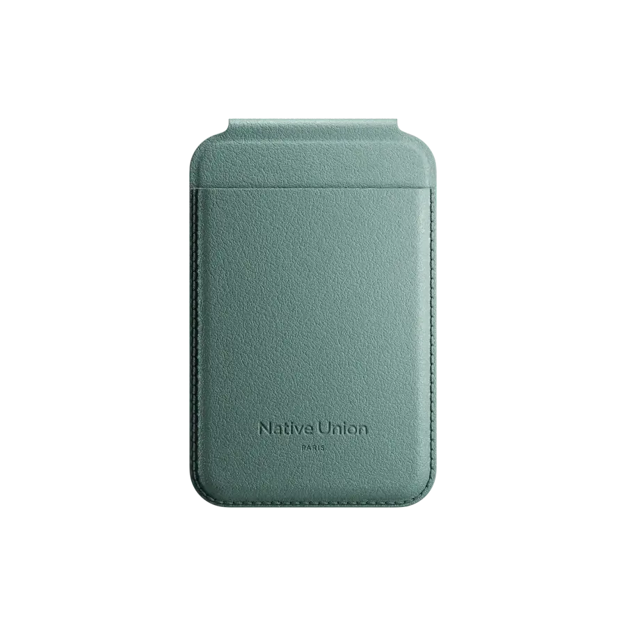 Гаманець для карток з підставкою для телефона Native Union Active Wallet Stand Magnetic Slate Green (ACT-GRN-WAL)