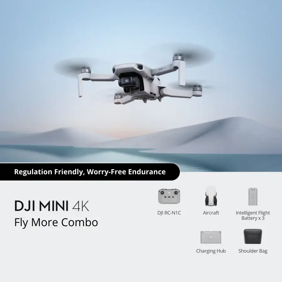 Квадрокоптер DJI Mini 4K Fly More Combo (CP.MA.00000788.01)