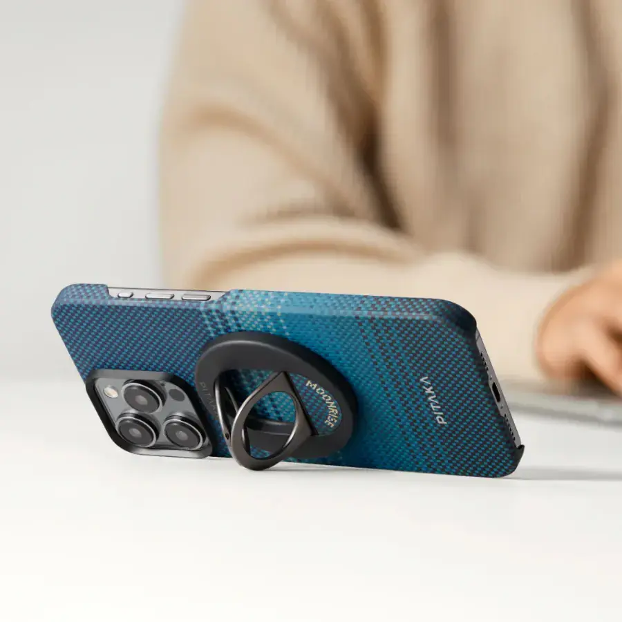 Магнітне кільце-підставка для телефону Pitaka MagEZ Grip 3 - Moonrise (MGM2404)