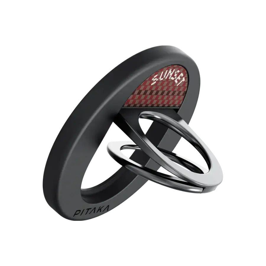 Магнітне кільце-підставка для телефону Pitaka MagEZ Grip 3 - Sunset (MGS2403)