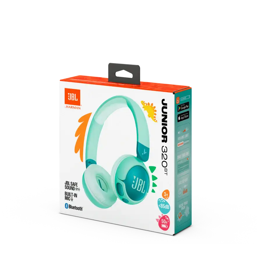 Наушники JBL JR 320 BT Green (JBLJR320BTGRN)