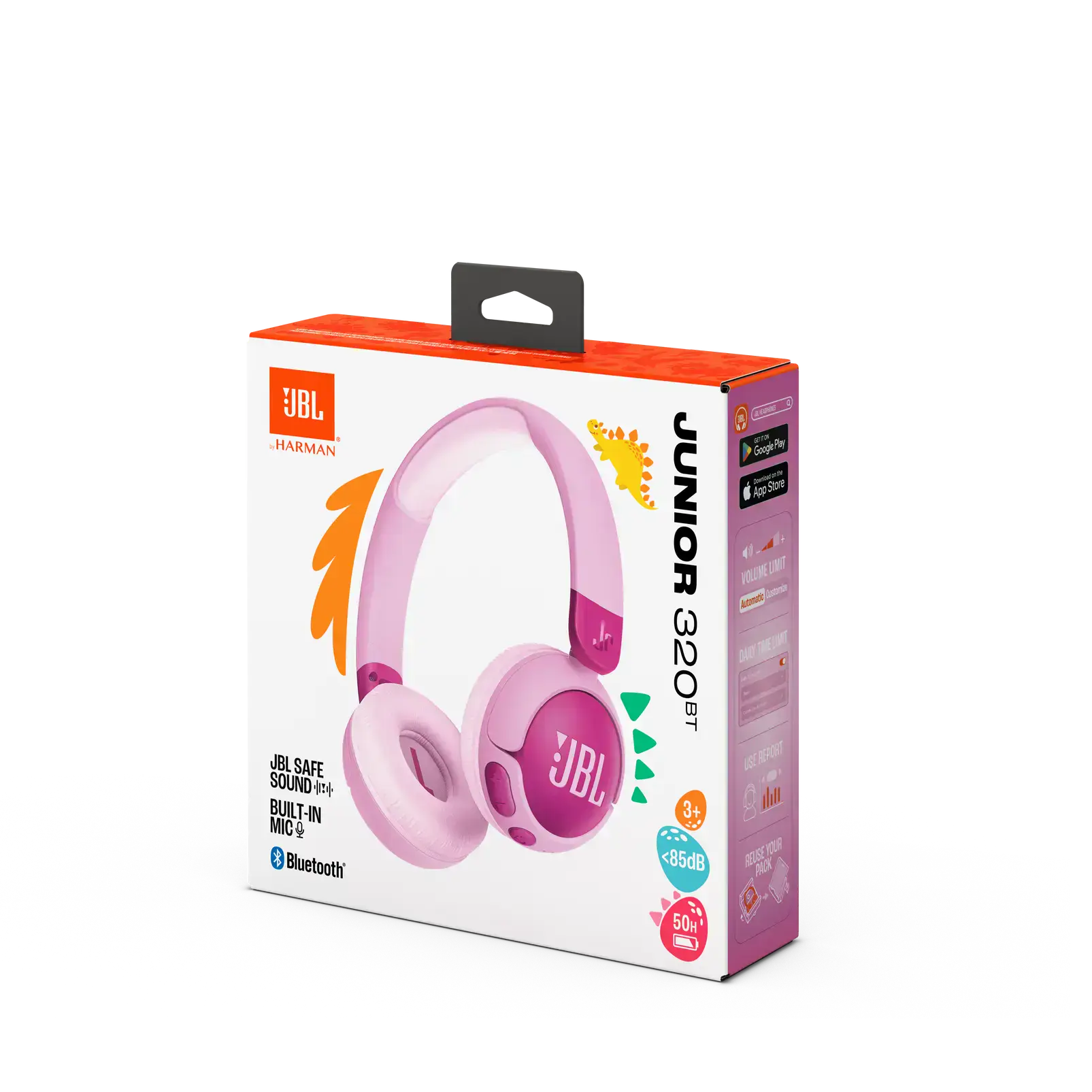 Наушники JBL JR 320 BT Purple (JBLJR320BTPUR)