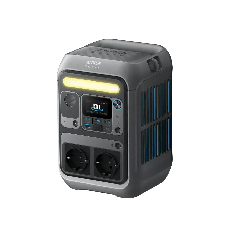 Портативная зарядная станция Anker SOLIX C300 | 288Wh 300W (A17223Z1)