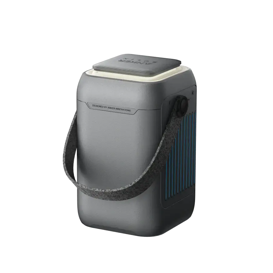 Портативний зарядний пристрій з ліхтариком та сонячною панеллю Anker SOLIX C300X DC Solar Generator | 90000mAh/288Wh 300W + 60W Portable Solar Panel (B1728311)