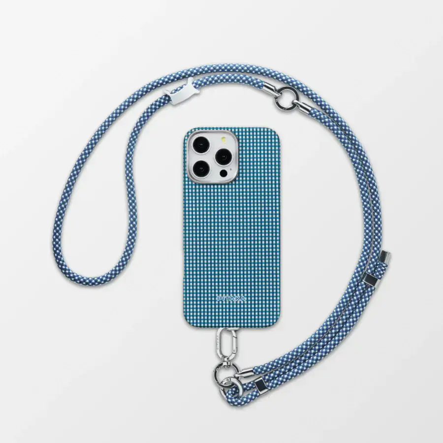 Ремінець для кріплення телефону Pitaka 1 to 3 Phone Strap - Ocean Blue (MSB2403)