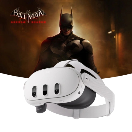 Шолом змішаної реальності Meta Quest 3 512GB with Batman: Arkham Shadow Bundle (SK-1000189-01)