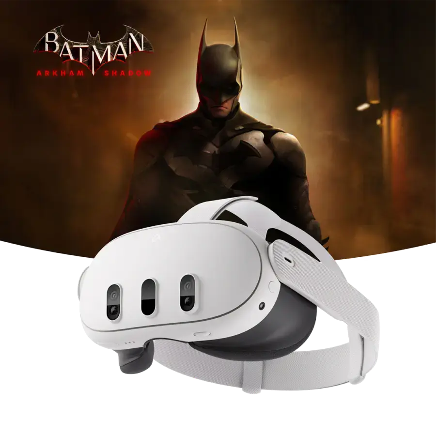 Очки смешанной реальности Meta Quest 3 512GB with Batman: Arkham Shadow Bundle (SK-1000189-01)