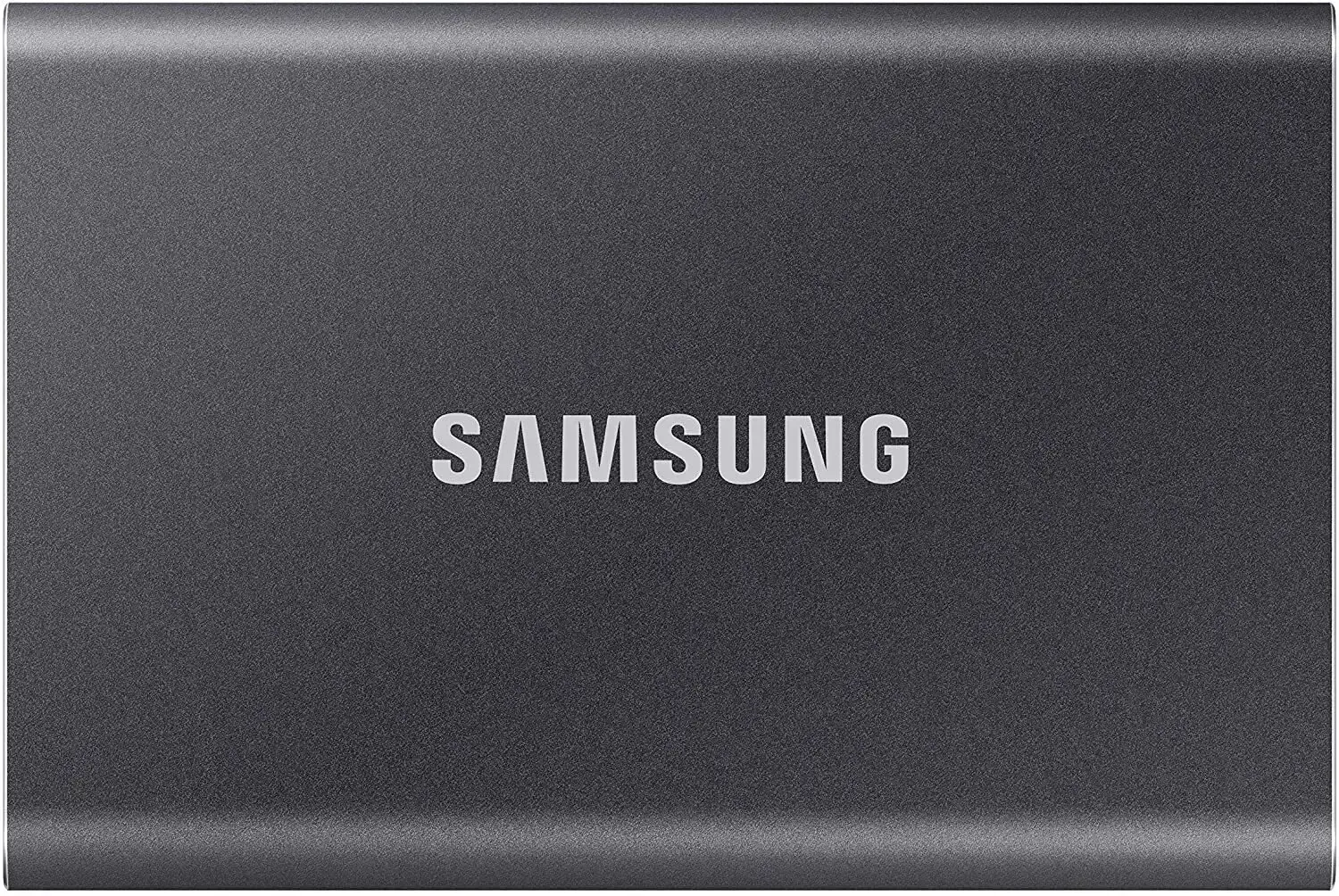 SSD накопичувач Samsung USB Type-C 2TB T7 Titan Gray (MU-PC2T0T/WW)