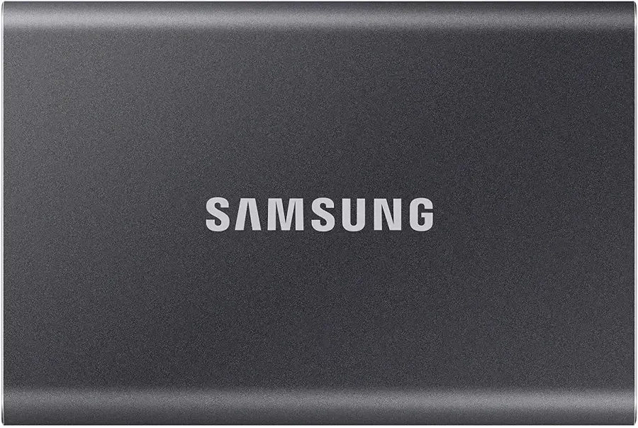 SSD накопитель Samsung USB Type-C 2TB T7 Titan Gray (MU-PC2T0T/WW)