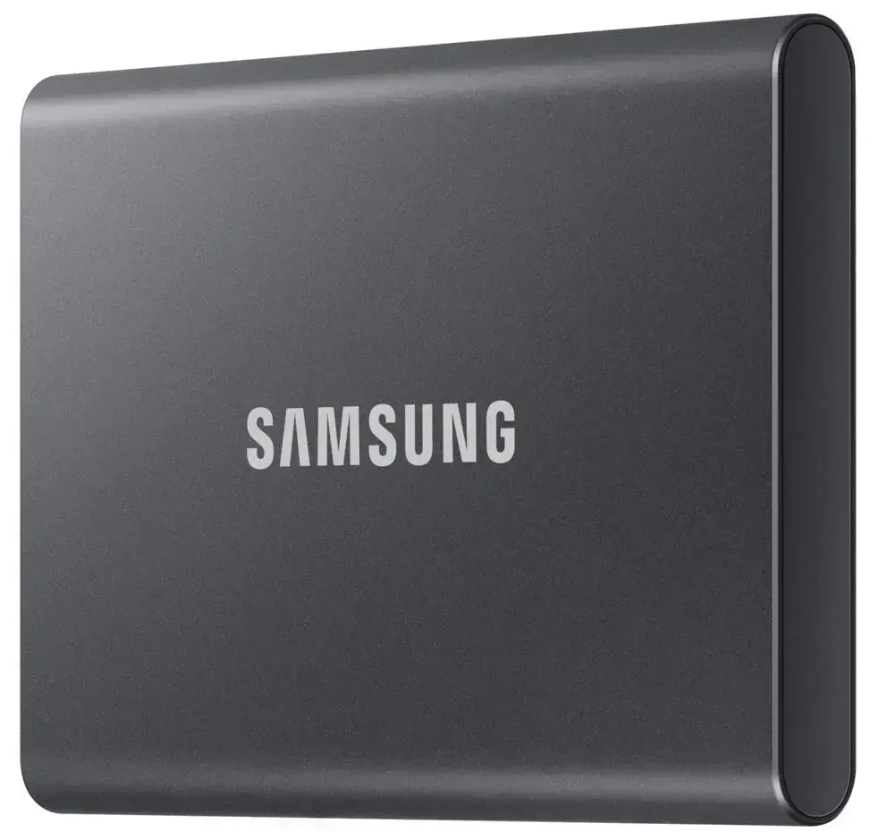 SSD накопичувач Samsung USB Type-C 2TB T7 Titan Gray (MU-PC2T0T/WW)