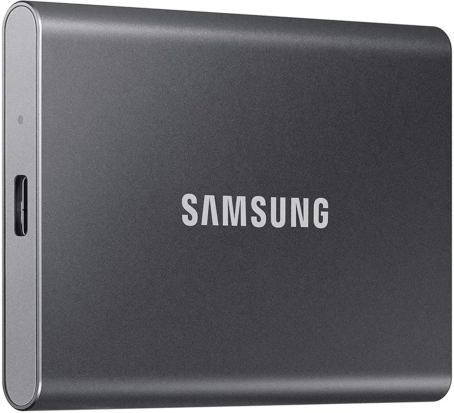 SSD накопичувач Samsung USB Type-C 2TB T7 Titan Gray (MU-PC2T0T/WW)