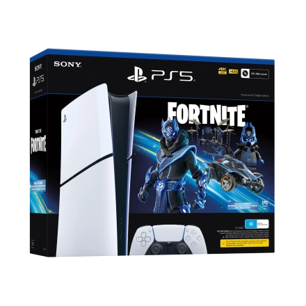 Стационарная игровая приставка Sony PlayStation 5 Slim Digital Edition 1TB - Fortnite Cobalt Star Bundle (1000045170)