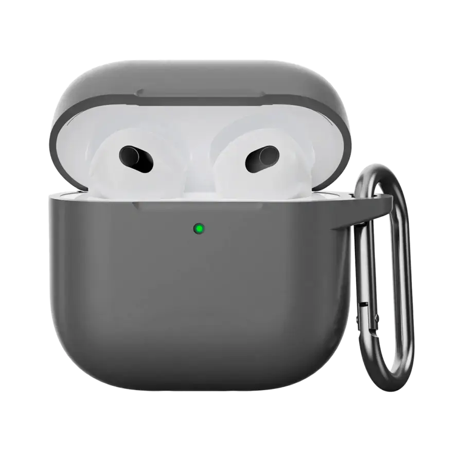 Силиконовый чехол for AirPods 4 - Advanced ash