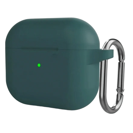 Силиконовый чехол for AirPods 4 - Dark Green