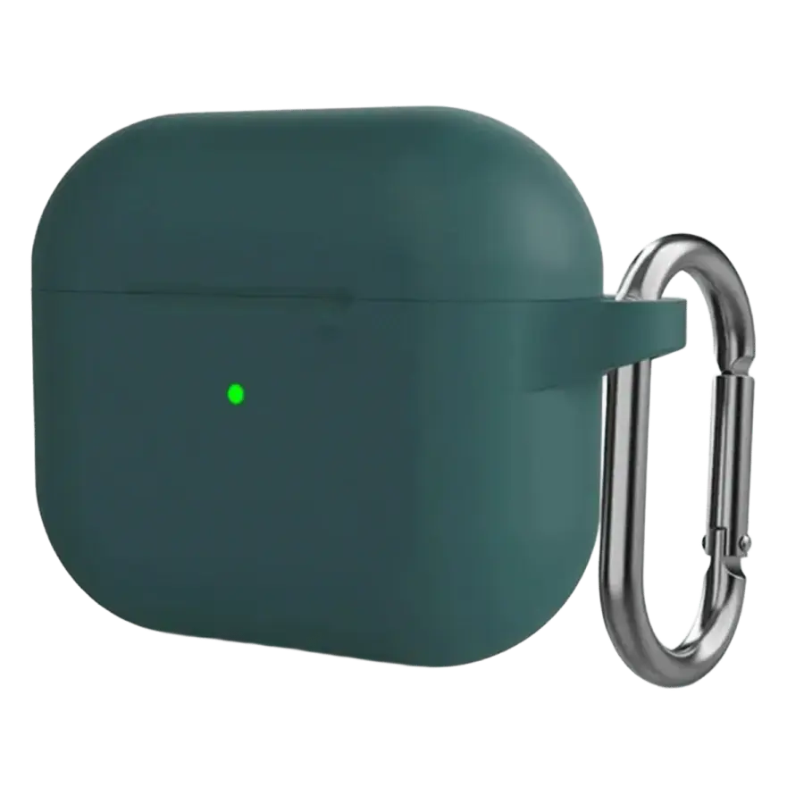 Силиконовый чехол for AirPods 4 - Dark Green