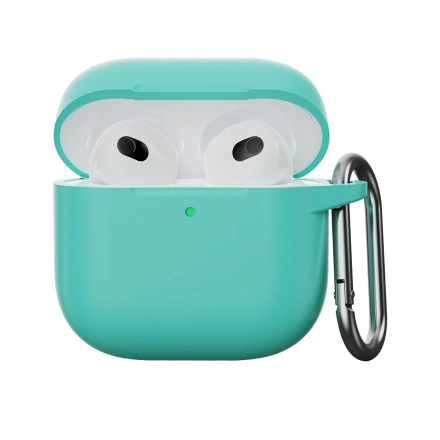 Силіконовий чохол for AirPods 4 - Mint Green