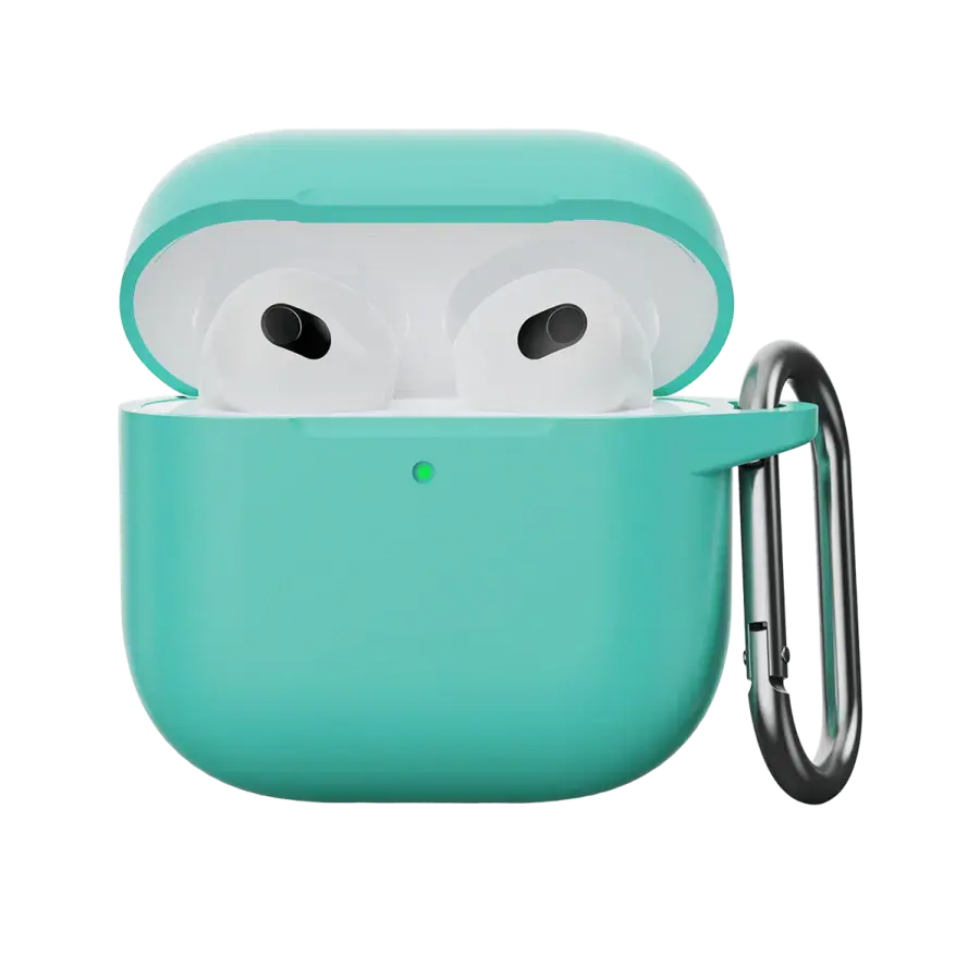 Силиконовый чехол for AirPods 4 - Mint Green