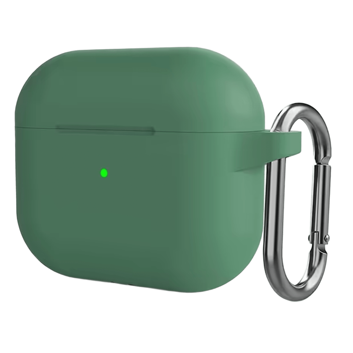 Силиконовый чехол for AirPods 4 - Pine Needle Green