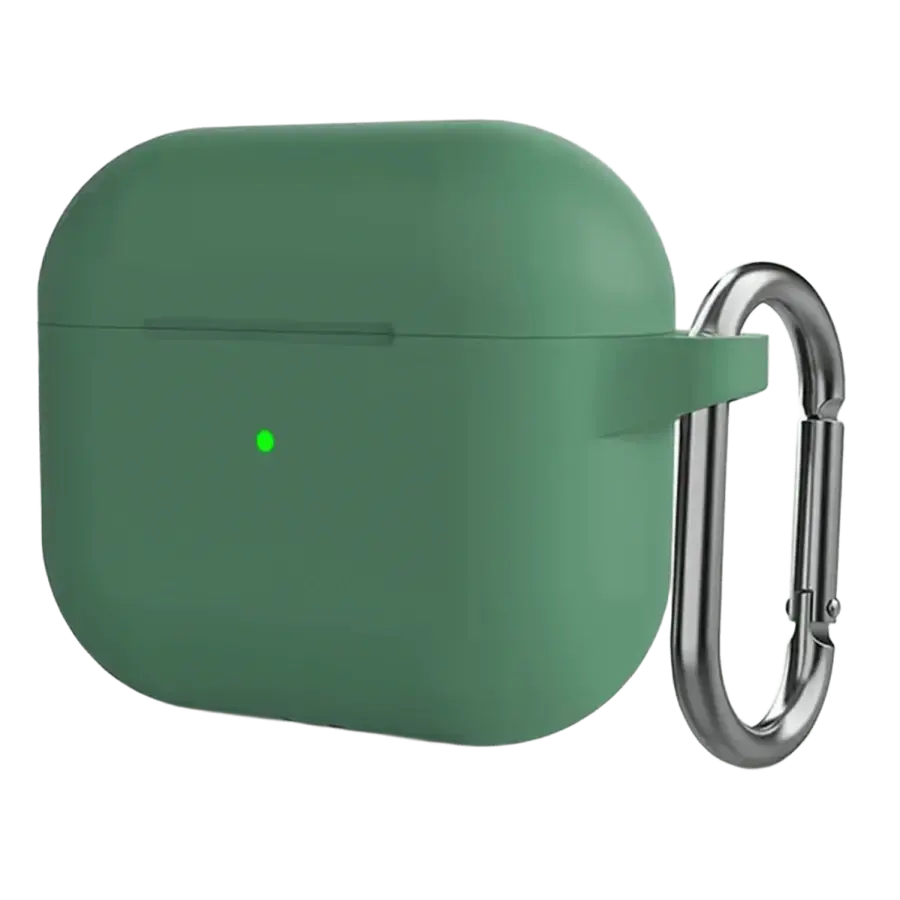 Силиконовый чехол for AirPods 4 - Pine Needle Green