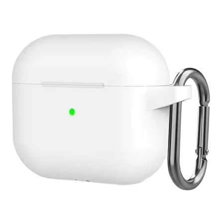 Силіконовий чохол for AirPods 4 - White